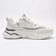 lace up front mesh chunky sneakers