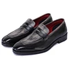 Factory Wholesale Custom Handcrafted Buffing Penny Loafers
