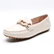 metal chain loafers