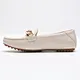 metal chain loafers