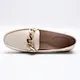 metal chain loafers