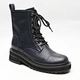mid calf leather boots