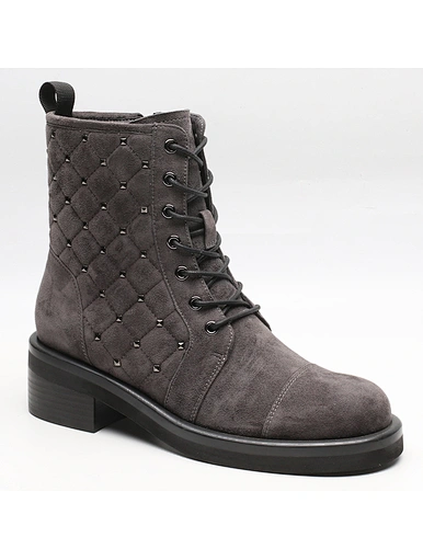 casual lace-up women boot