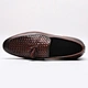 reddish brown shoes for men loafers