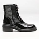 patent leather boots