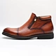 side zipper boots for men