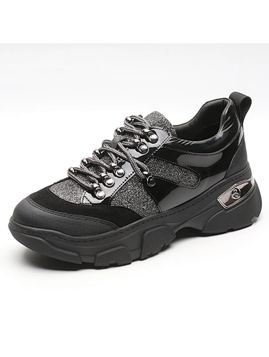 black casual shoes