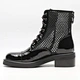 patent leather boots