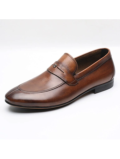 genuine leather loafer