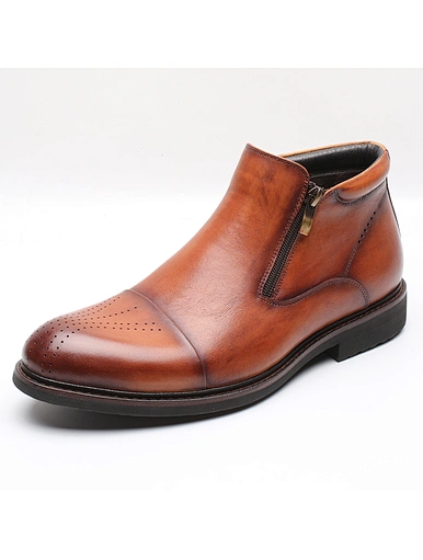 side zipper boots for men