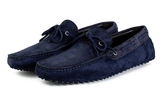 navy blue loafer