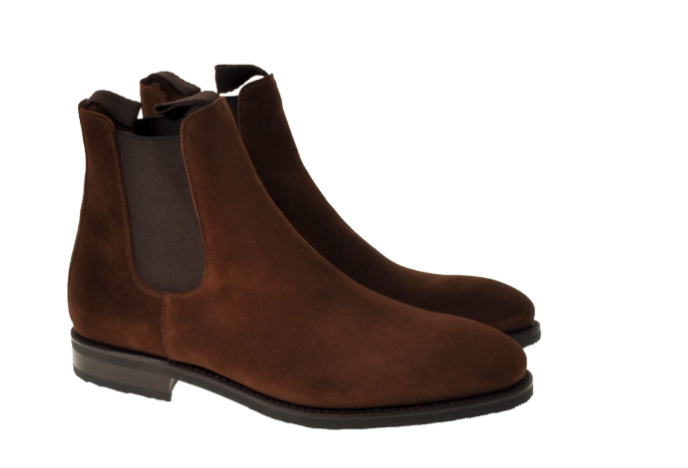 suede leather chelsea boot