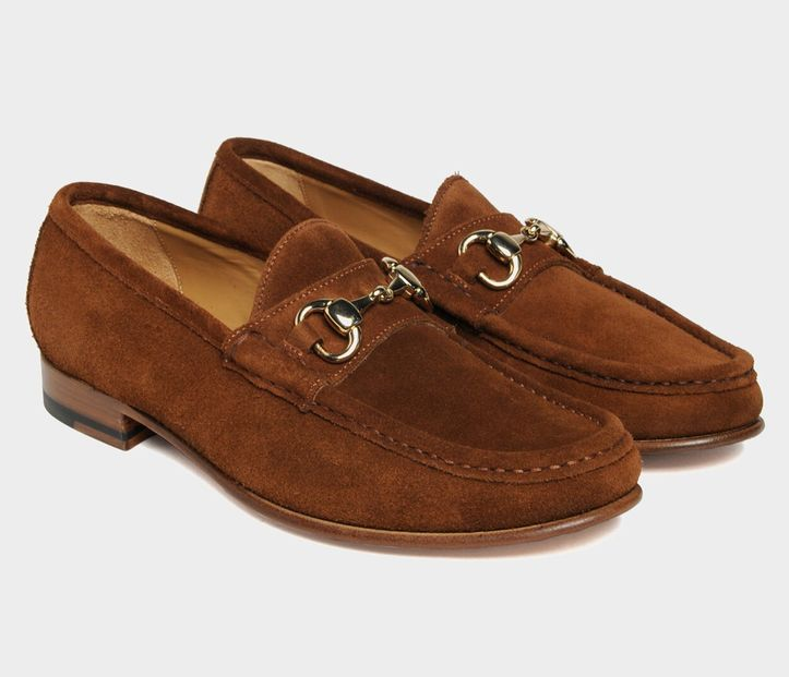 BROWN MOCCASIN LOAFERS
