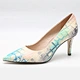 stiletto high heel shoes