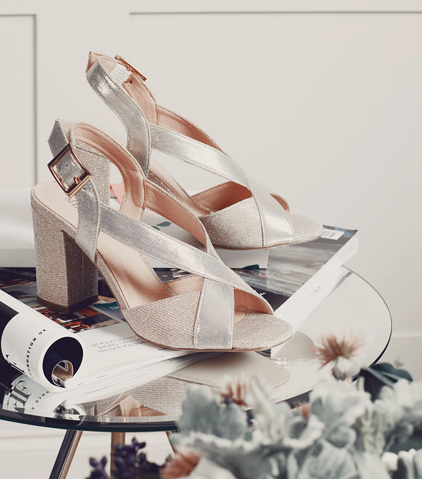 high heel sandals