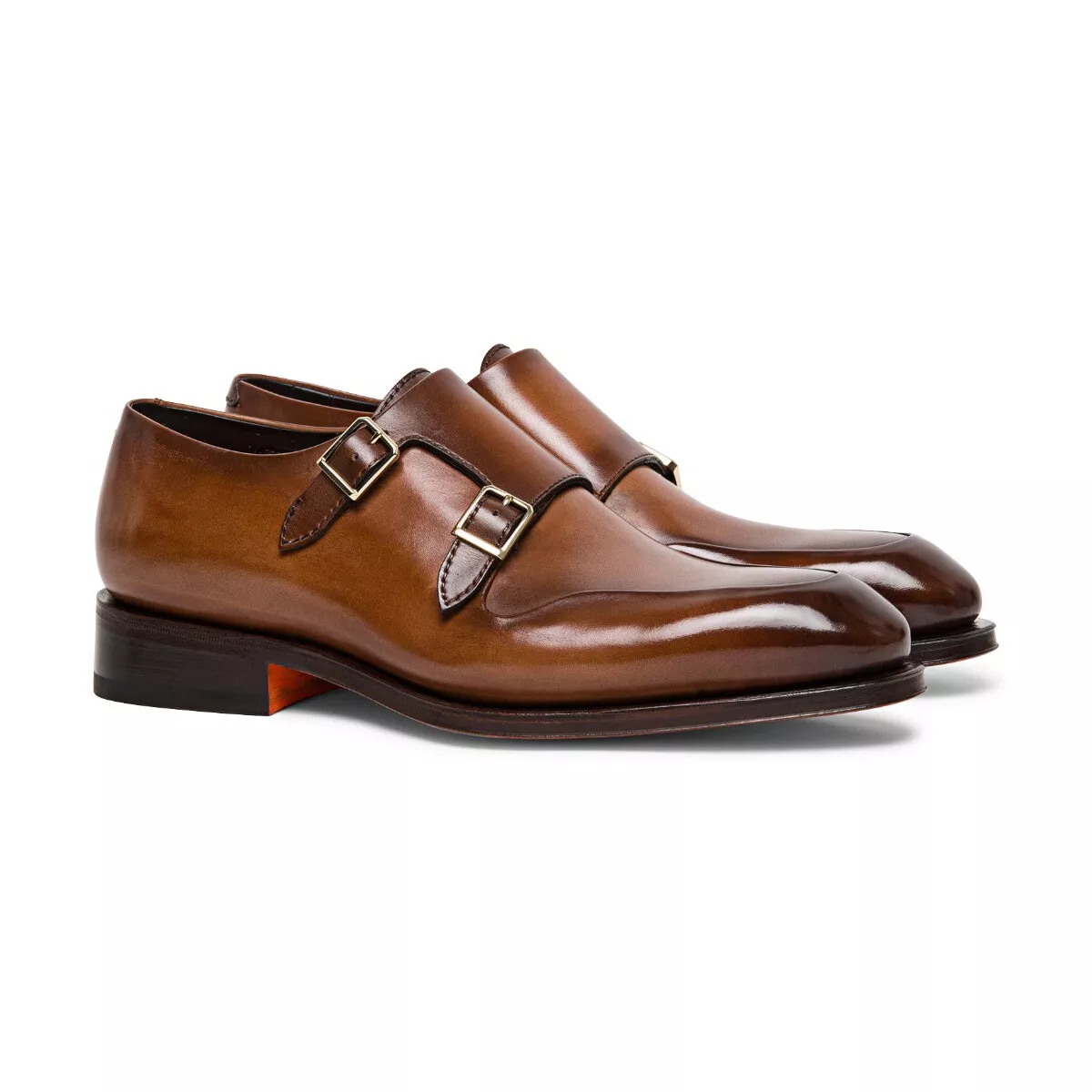 double monk strap shoes