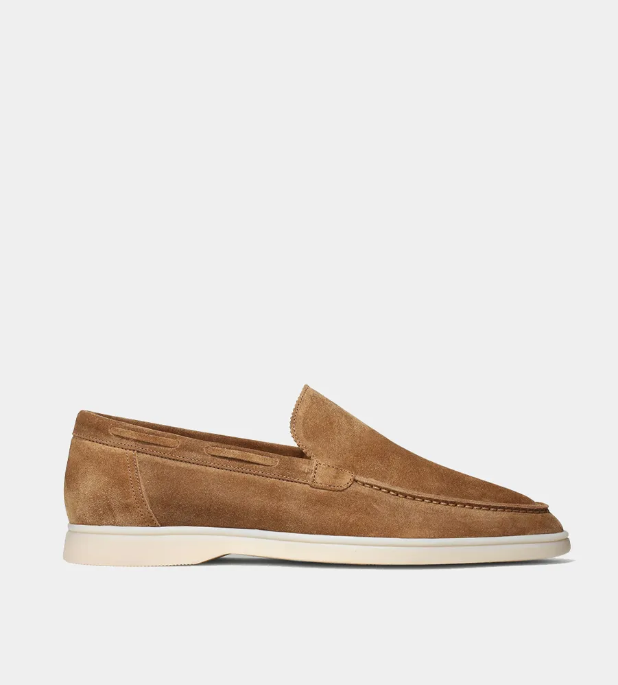 brown loafers