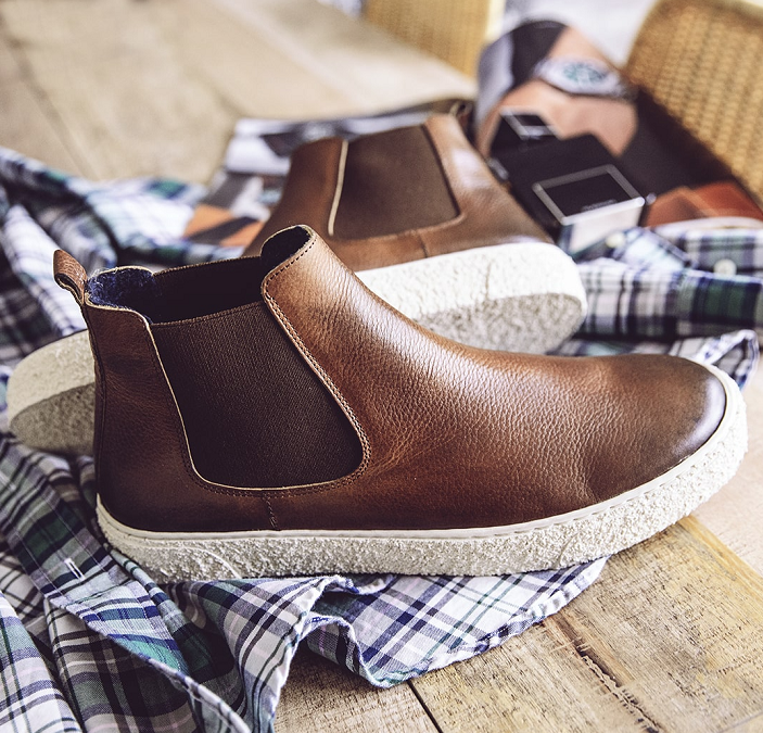 men leather boot