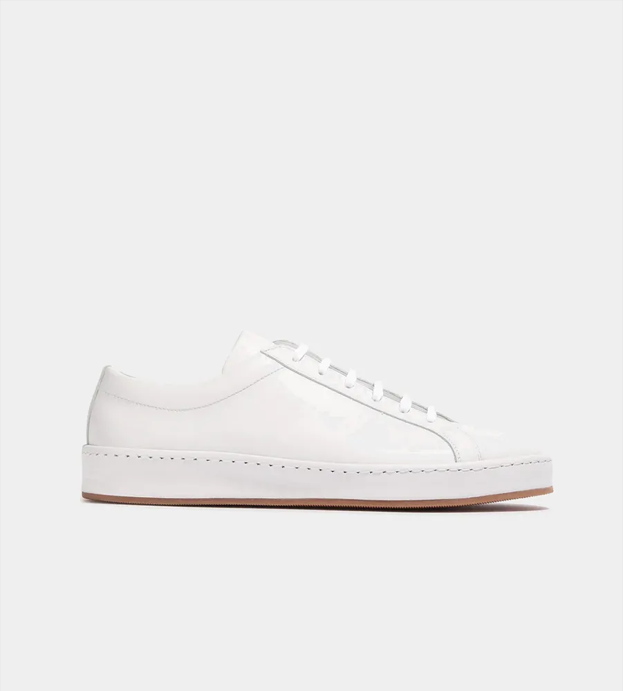 white sneaker