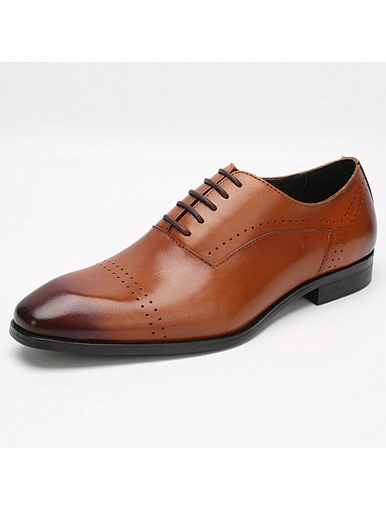 genuine leather dress shoes