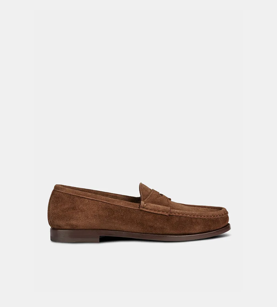 suede loafer