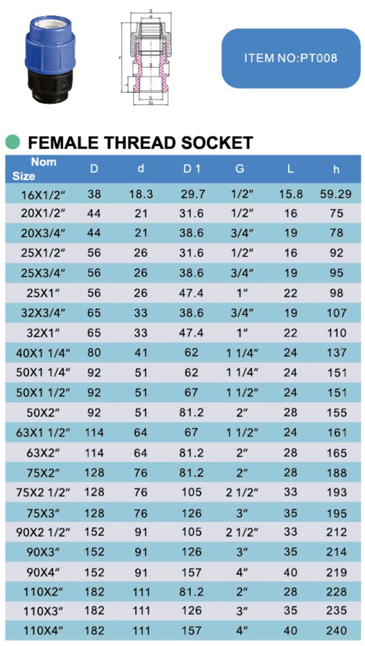PP FEMALE SOCKET