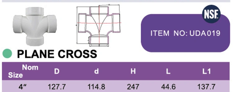 PVC PLANE CROSS