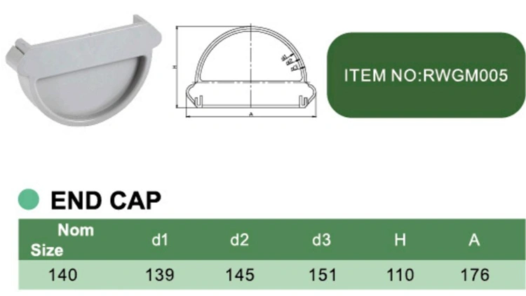 PVC END CAP
