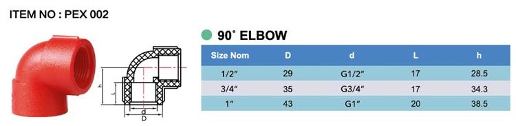 90 Degree ELBOW