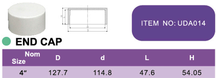 PVC END CAP