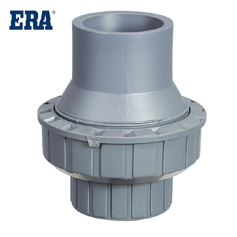 Plastic Single Union PVC Spring Check Valve