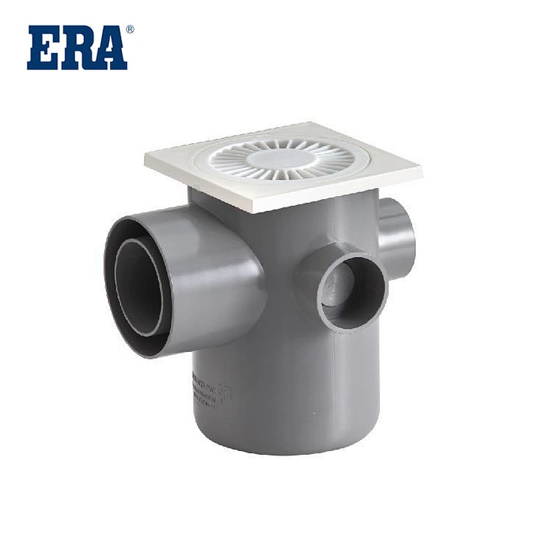 PVC FLOOR TRAP WITH COVER