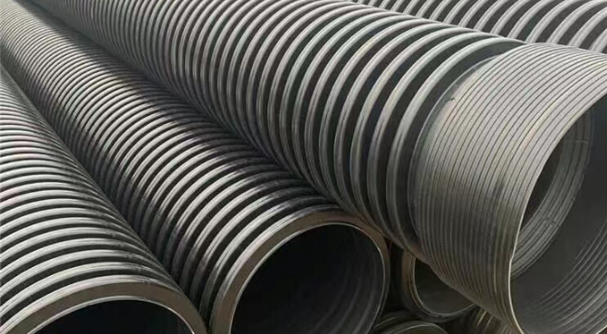 PE double wall corrugated pipe