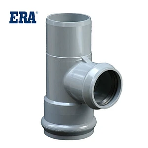 PVC FITTINGS TWO FAUCET ONE INSERT REGULAR TEE