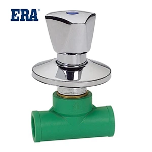 PPR Stop Valve with Crom Handle