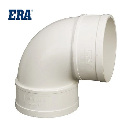 PVC PIPE SYSTEM DRAINAGE FITTINGS 90° ELBOW DIN STANDARD BS1329 BS1401