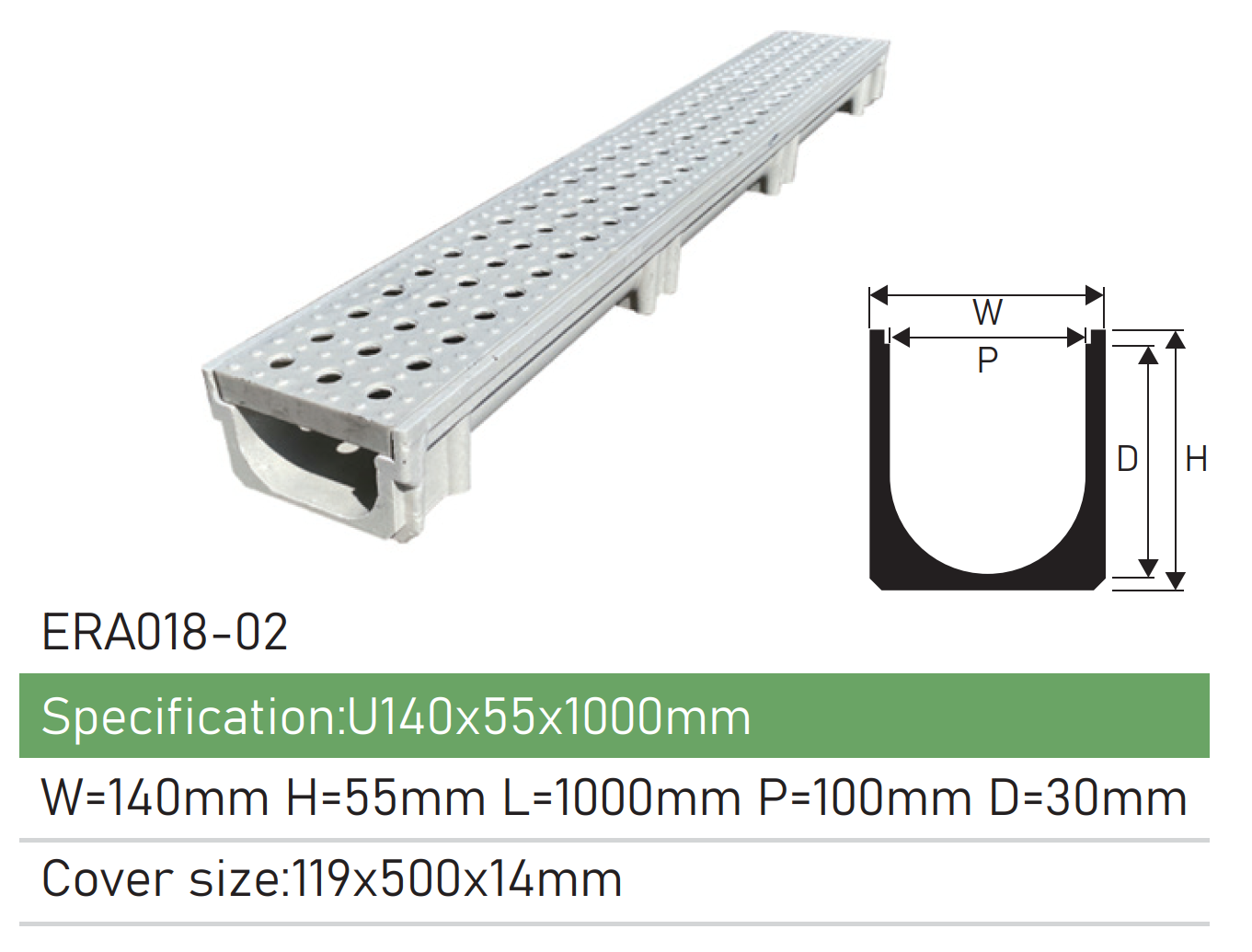 COMPOSITE DRAINCHANNEL