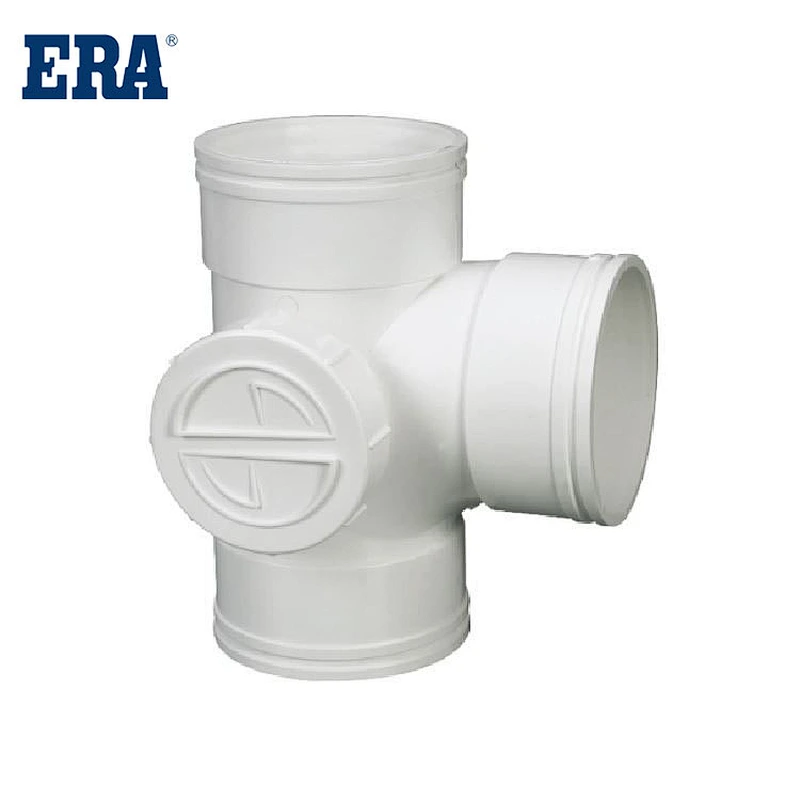 TEE WITH SIDE PORT , drainage , PVC pipe - 公元管道（浙江）有限公司