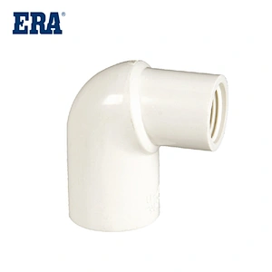 SCH40 ASTM D2466 PVC 90 Degree Female Threaded Reduced Elbows Long