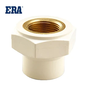CPVC FITTINGS FEMALE ADAPTOR WITH BRASS INSERT