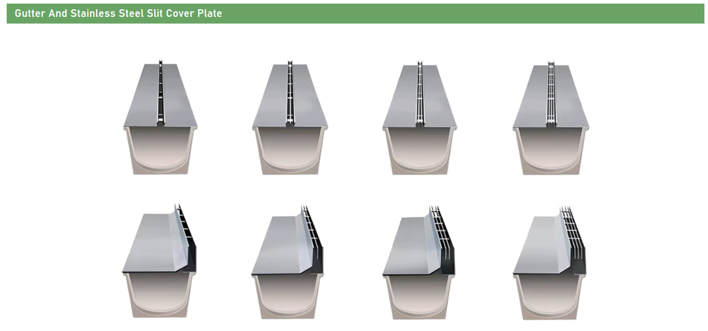 stainless steel slit cover plate