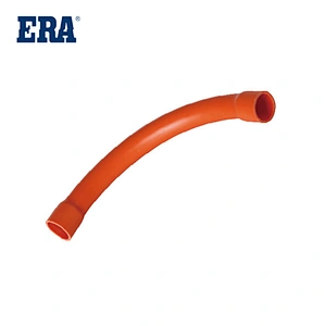 PVC-U (HD) SWEEP BEND 90° ORANGE