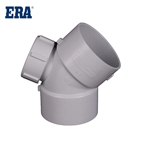 PVC 45° BEND WITH OPENNING F/F