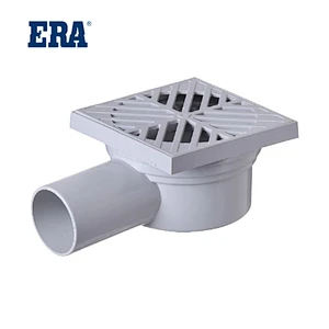 PVC FLOOR DRAIN (SNOW FLANKE) SHORT YYPE