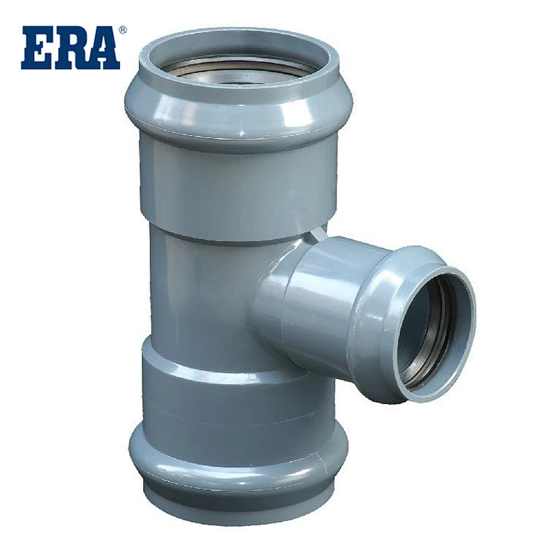 PVC FITTINGS THREE FAUCET REDUCING TEE