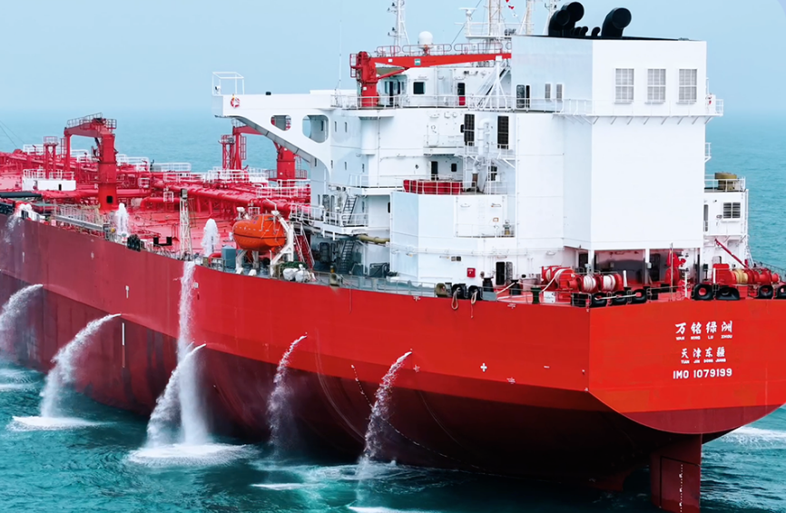 PVC-U pipes used in ships