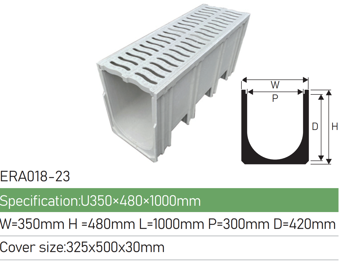 COMPOSITE DRAINCHANNEL