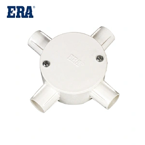 PVC-U FOUR WAY CIRCULAR BOX