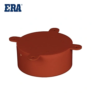 PVC-U DISPOSABLE LID WITH LUGS(ORANGE)