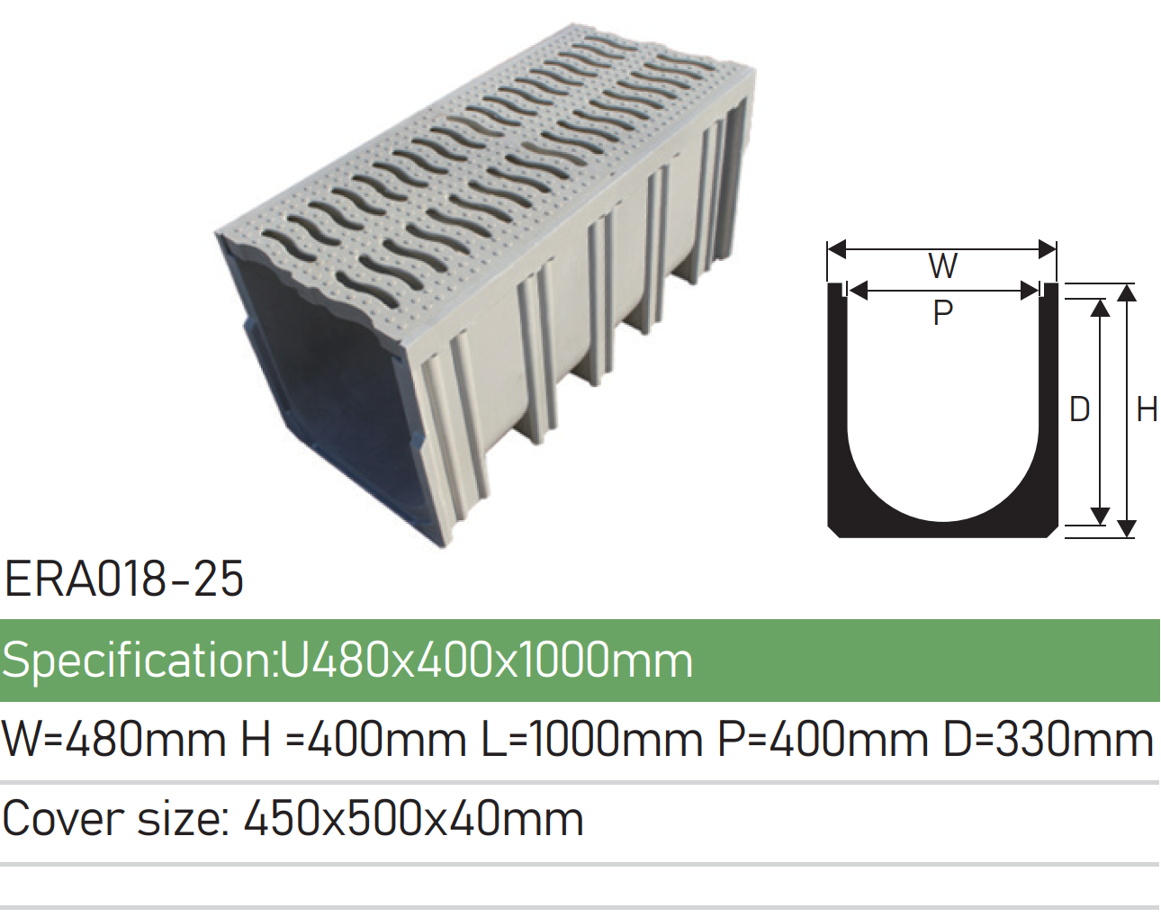 Trench drainage system
